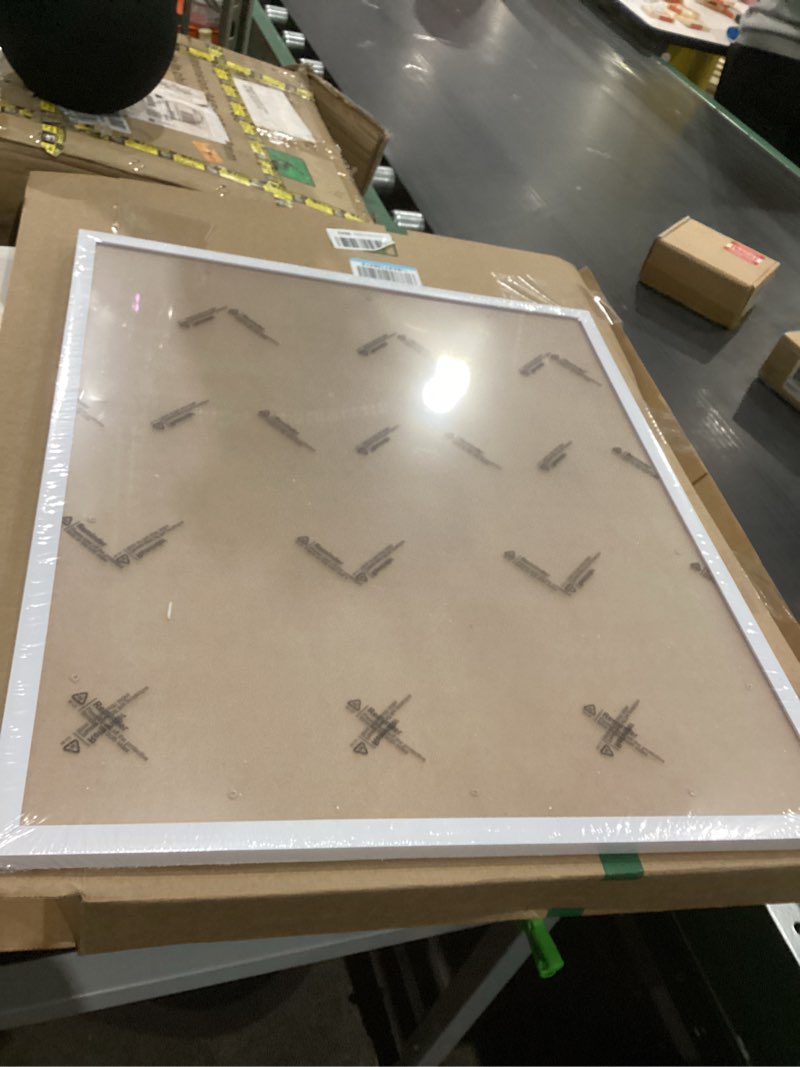 Condition photo showing Good Condition for OMAIGAR 20x24 Picture Frame for 20by24 Poster Photo Canvas Certificate White High Transparent Photo Frame Wall Desktop Horizontal Vertical 20 x 24 White 20x24