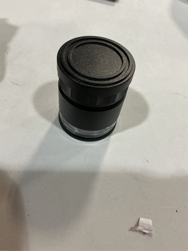 Condition photo showing New/Like New for 10x rechargeable jewelers loupe magnifier with led light & detachable reticle scale, 25mm field of view, adjustable focus scale loupe jewelry magnifying glass for gems, coins, watches, close work