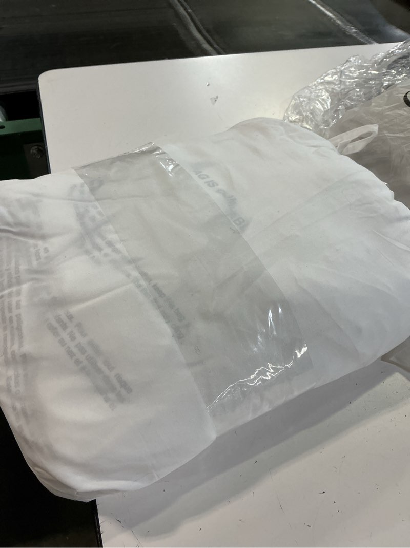 Condition photo showing Good Condition for european linen sheet set solid: white(unknown size)