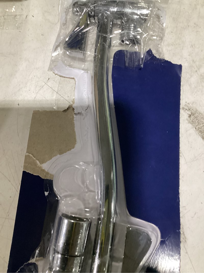 Condition photo showing As Is for project source chrome 8.95-in shower arm (0.5-in-id)