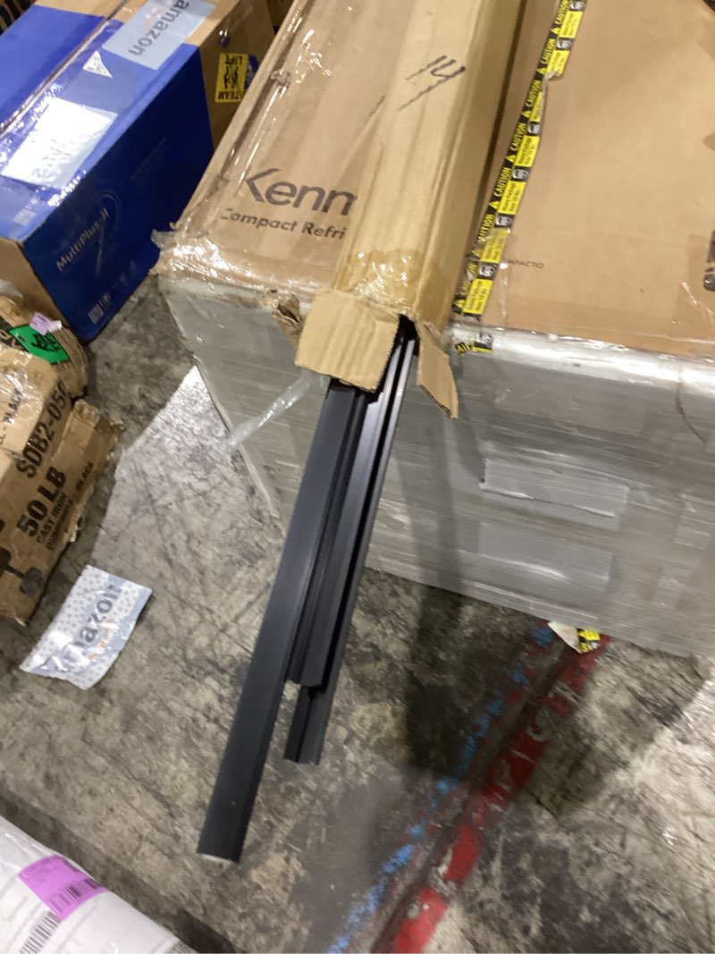 Condition photo showing Good Condition for thmoother recessed led strip black channel diffuser 10-pack 6.56ft,23.5x7mm tape track with flange,flush mounted wardrobe bookcase wine cabinet wooden furniture groove integrated low profile