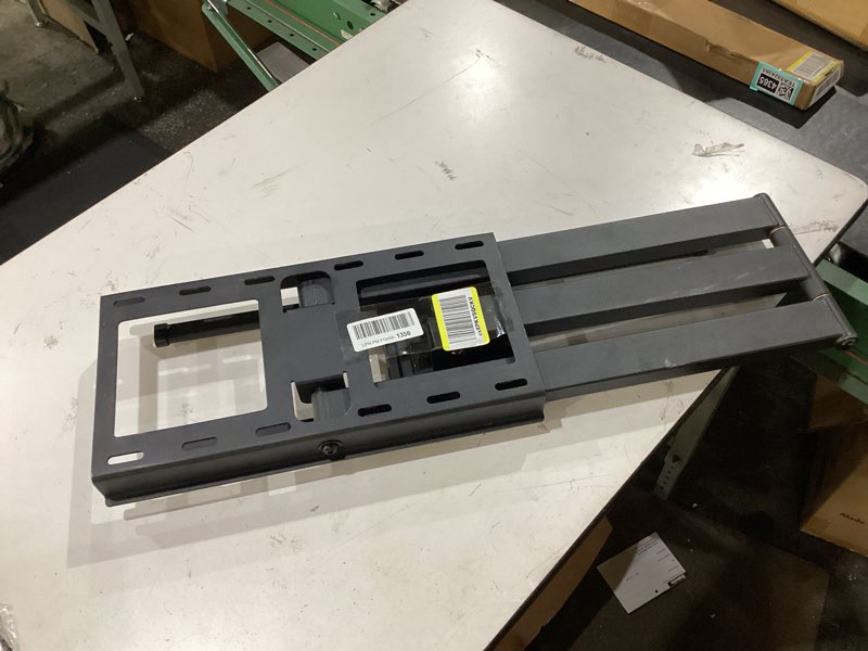 Condition photo showing As Is for bontec corner tv wall mount with extra long 40.9” extension arm for 32–75 inch tvs, holds up to 132 lbs, full motion dual arm tv bracket with tilt, swivel, level adjustment, max vesa 600×400mm for 32-75 inch