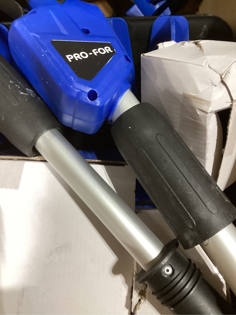 Condition photo showing Good Condition for 40V Cordless Snow Shovel, Lightweight Electric Snow Blower Alternative with 2×4.0Ah Batteries, 13.5" Width, 26.5FT Throw Distance, Battery Powered Snow Removal Tool for Driveway & Walkways