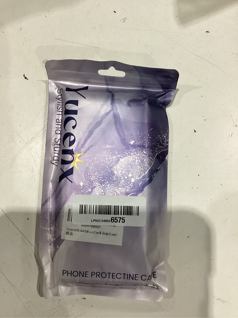 Condition photo showing New/Like New for unov case designed for moto g power 5g 2025-2026, crystal clear phone case with [anti-slip embossed pattern], shockproof slim protective [anti-yellowing tpu] back cover, golden garden moto g power 5g 2025/2026 golden garden