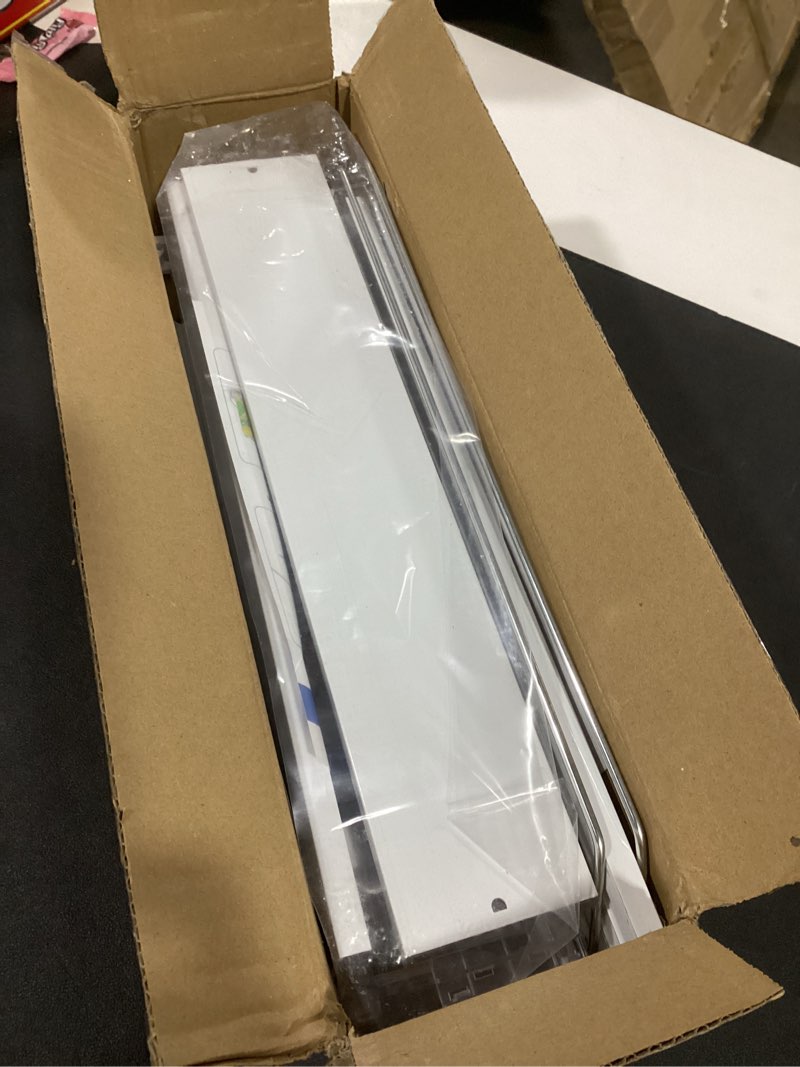 Condition photo showing As Is for HIYOHIYO 3 Row Auto-Push Drink Organizer for Fridge, Automatic Pushing Can Dispenser for Supermarket Shelf Storage, Self Push Beverage Rack for Commercial Refrigerator, Adjustable Width (Depth 15") 3-Row