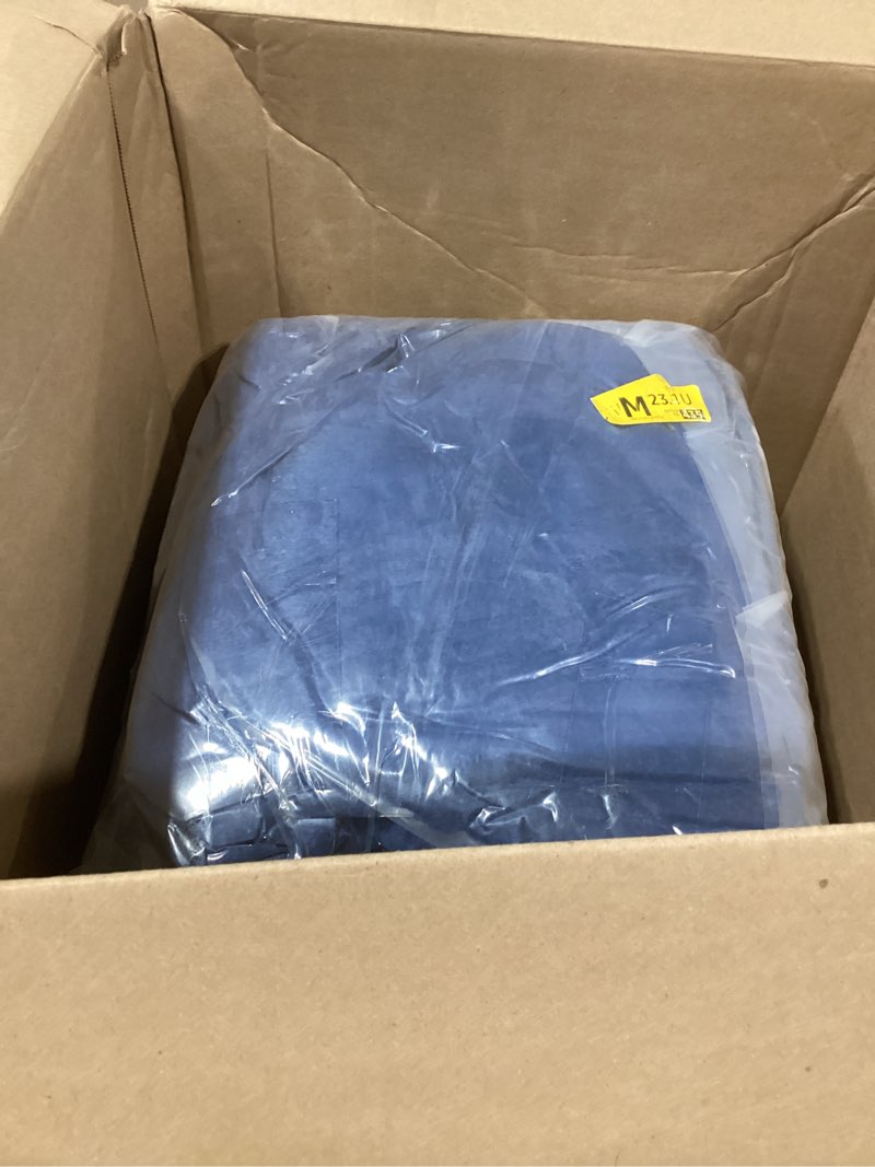 Condition photo showing New/Like New for 18 Pieces Soft Fleece Blankets Bulk 50 x 60 Inch Lightweight Flannel Blanket Plush Throw Blankets for Wedding Sofa Home Outdoor Couch Bed Gifts(Dark Blue)