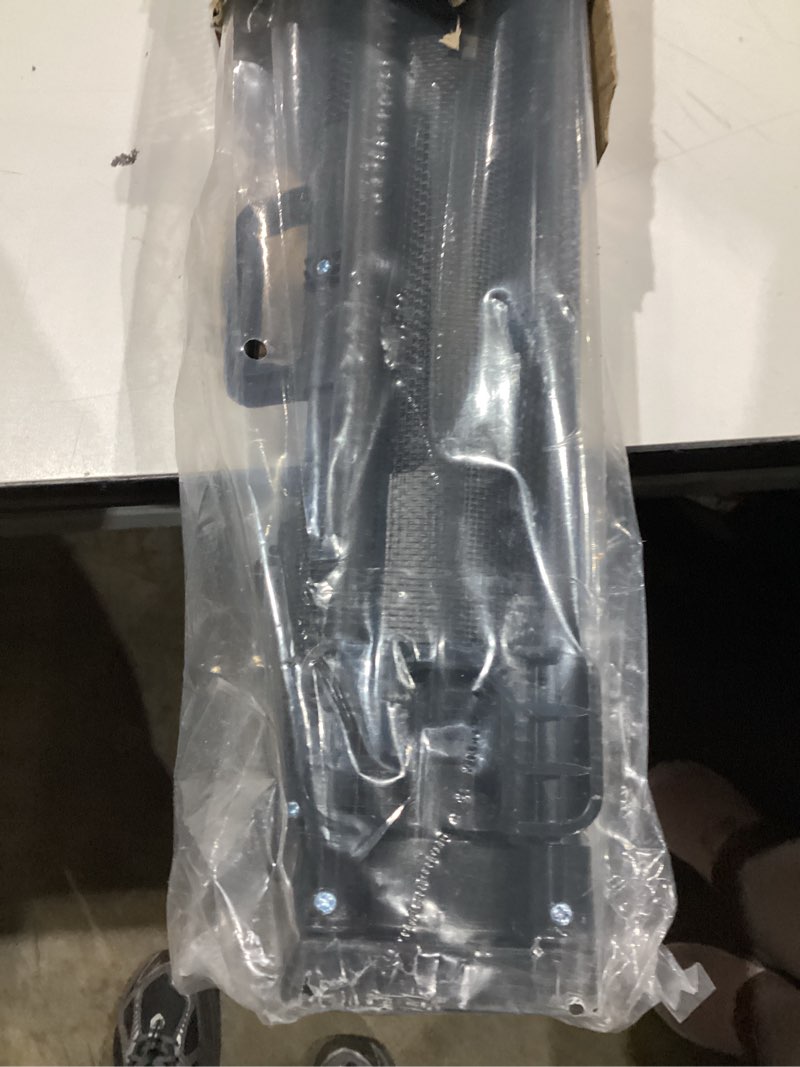 Condition photo showing Good Condition for 96 Inch Wide Reinforced Retractable Baby Gate with Support Rods, Extra Long Dog Gate Retractable Gate Outdoor Gates for Decks, Prevent Crawling Under Extra Long Baby Gates for Large Openings, Black Black (33\" Tall x 96\" Wide)