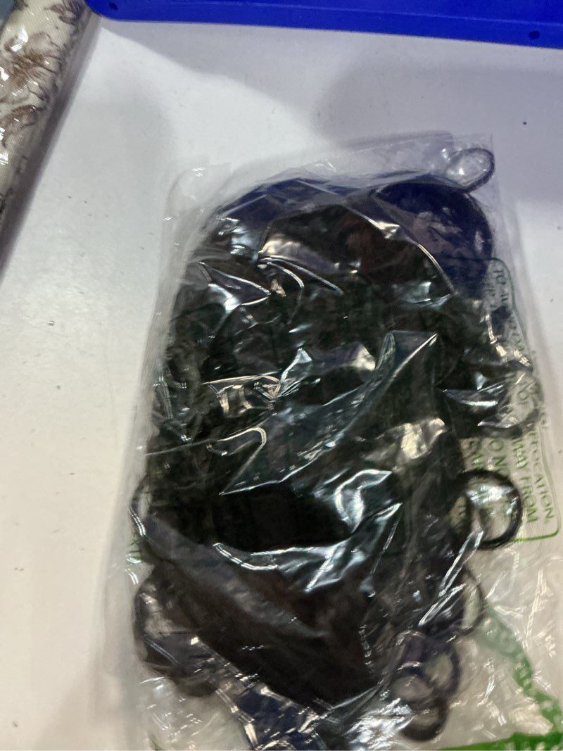 Condition photo showing New/Like New for REECHO Curly Hair Extensions, 4PCS 16 inch Clip in Hair Extensions Lace Weft Short Curly Hair Extension Clip Ins Invisible Natural Hairpieces for Women, Off Black Off Black 16 Inch