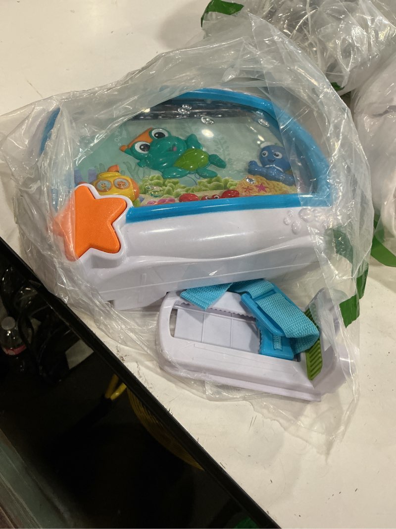 Condition photo showing As Is for baby einstein sea dreams soother musical crib toy and sound machine, newborn and up neutral