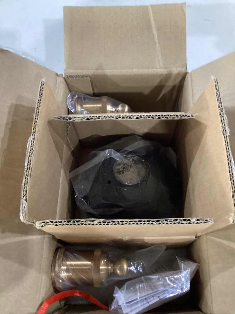 Condition photo showing Good Condition for black gold bathroom light fixtures, farmhouse vanity lights over mirror with metal dome shade, modern 3-light wall sconces lighting for kitchen, bedroom and hallway 2-lights