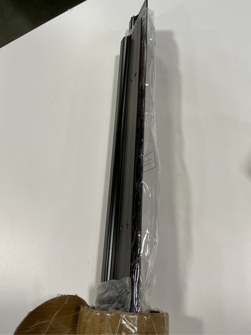 Condition photo showing Good Condition for Gisafai 2 Pcs 36 Inches Metal Door Draft Stopper, Door Sweep, Mouse Stopper, Mice Seal Strip, Aluminum, Noise Blocker, Keep Rodents and Pests Out, Enhanced Weather Sealing, Easy to Install, Black 36 Inch Black