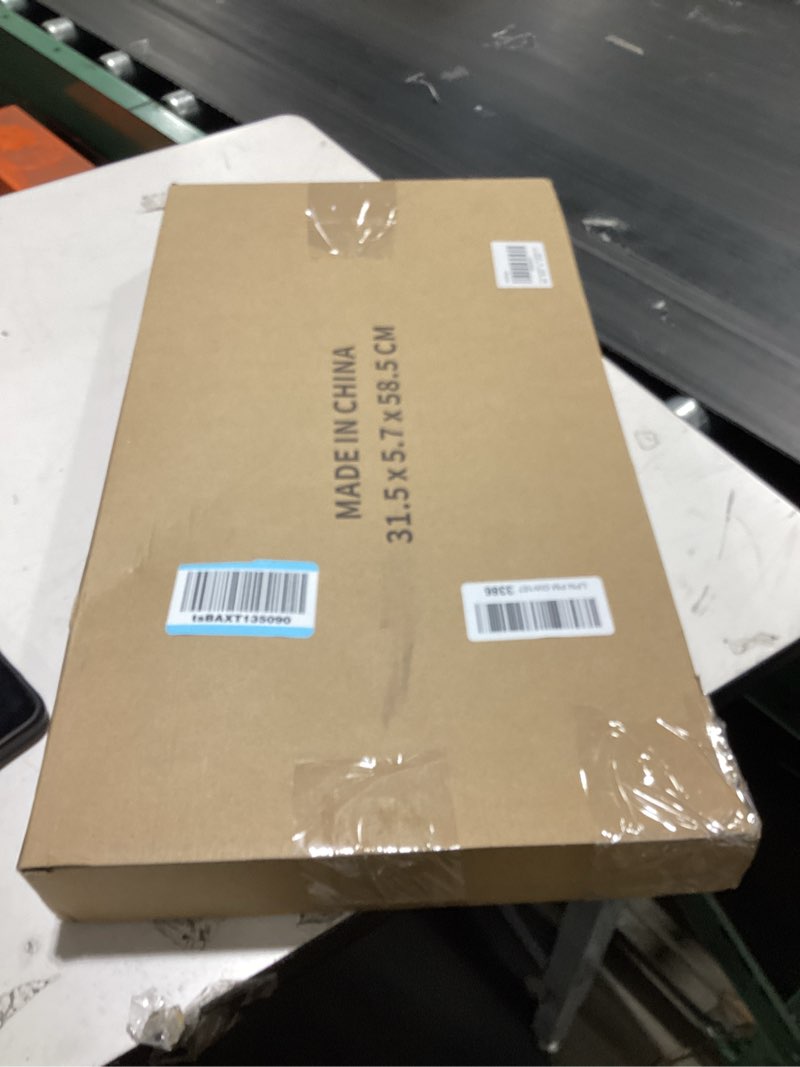Condition photo showing Good Condition for portable laptop desk fits up to 16“ laptops, with tablet slot, built-in cushion, great for home & office,lap desk with cushion (warm brown, large) warm brown large