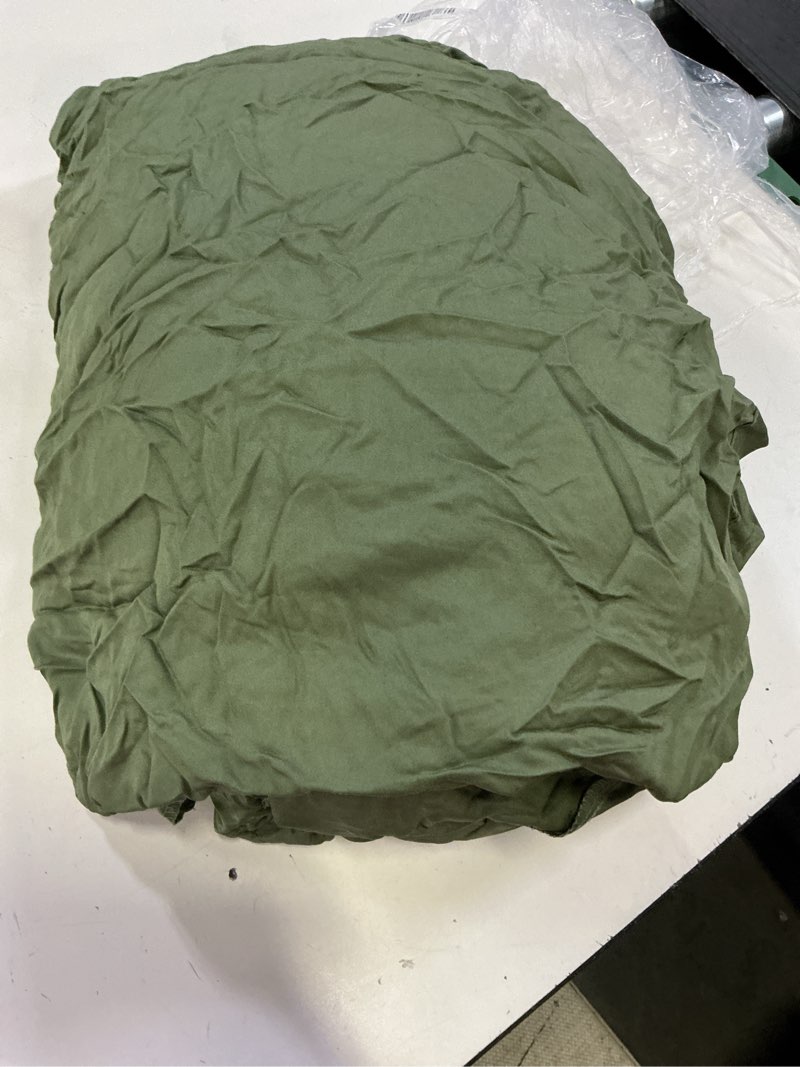 Condition photo showing Good Condition for bamboo fitted sheet set, cal king, olive