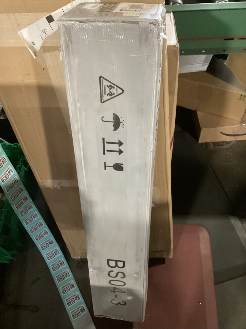 Condition photo showing New/Like New for 3 inch box spring queen size bed base, heavy duty metal box springs for queen bed, mattress foundation with fabric cover, easy assembly queen 3 inch height