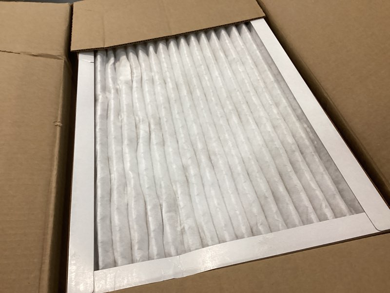 Condition photo showing Good Condition for amazon basics 14x25x1 air filter, merv 11 ac furnace filters, allergy control, removes dust and lint, electrostatic, 6-pack (actual size: 13.75" x 24.75" x 0.75") 14x25x1 merv 11