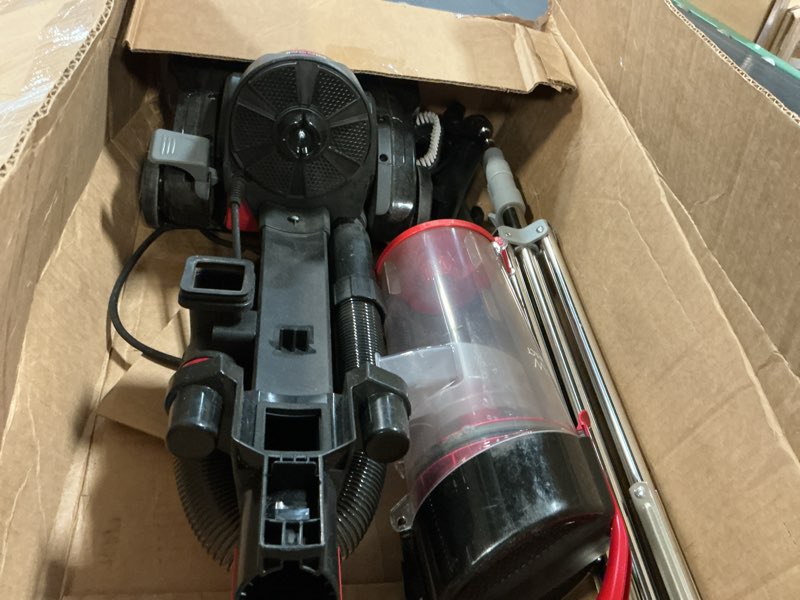 Condition photo showing As Is for BISSELL CleanView Compact Upright Vacuum, Fits in Dorm Rooms & Apartments, Lightweight with Powerful Suction and Removable Extension Wand, 3508