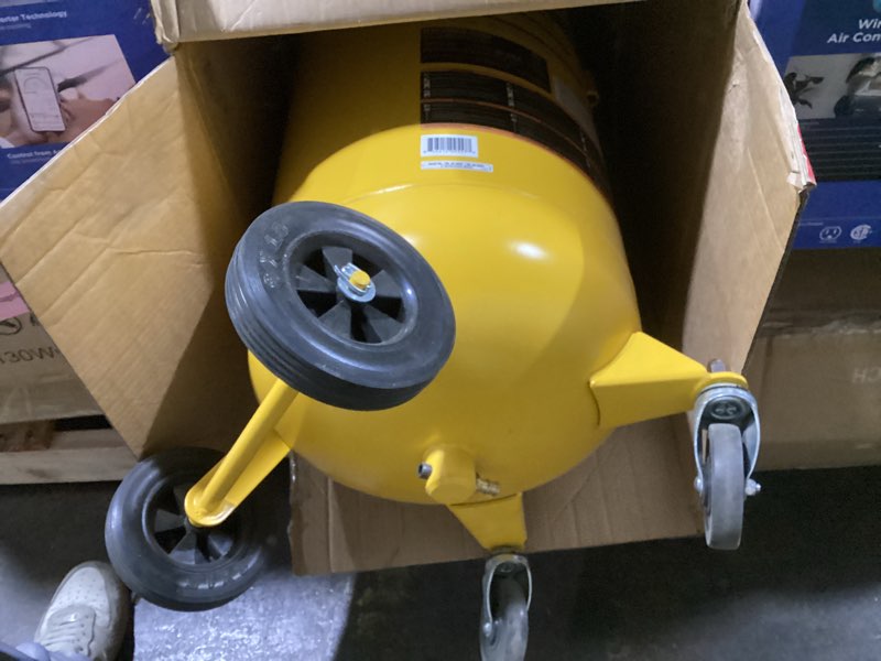 Condition photo showing As Is for DEWALT Abrasive BlastVac for Clean, Portable Sandblasting, 120V, 5.5 – 6.5 SCFM @ 115PSI (DXCM009-0369)