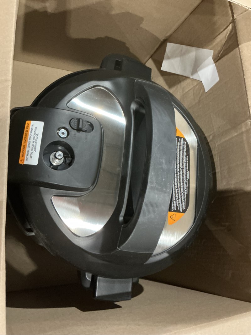 Condition photo showing Good Condition for instant pot duo 7-in-1 electric pressure cooker, slow cooker, rice cooker, steamer, sauté, yogurt maker, warmer & sterilizer, includes app with over 800 recipes, stainless steel, 8 quart 8 quarts
