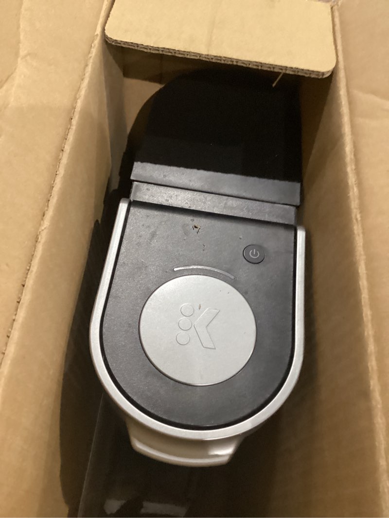 Condition photo showing As Is for Keurig K-Mini Single Serve K-Cup Pod Coffee Maker, 6 to 12oz Brew size, with Cord Storage, Perfect for Small Spaces, Black