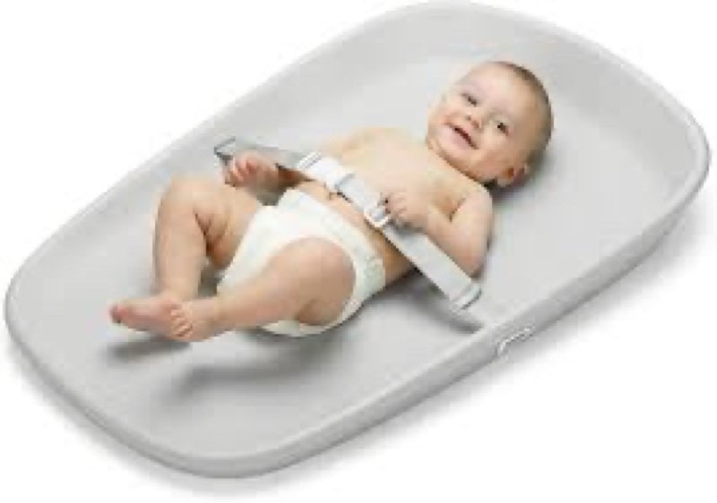 babylush wipeable changing pad for dresser,easy to clean and non-slip waterproof changing pad with a