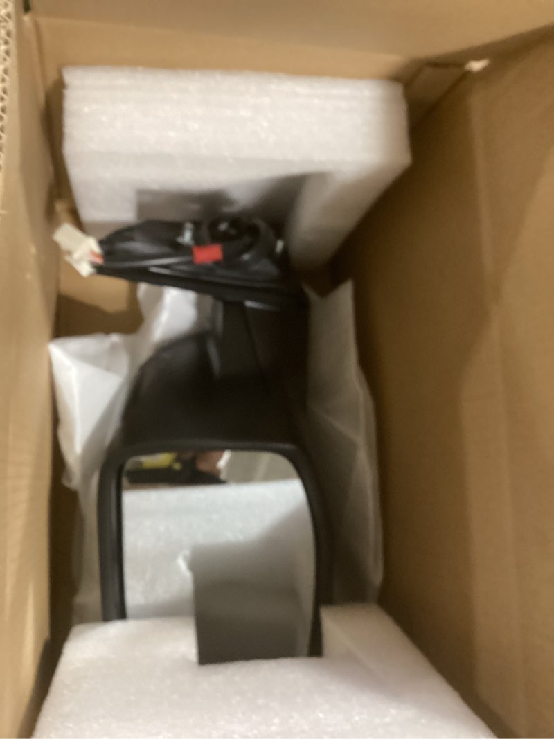 Condition photo showing Good Condition for Side Mirror Car Door Mirror Fits for HONDA CRV 2017-2022 Left Driver Side | Power Adjustable Glass |Signal |Heated |Blind Sport Monitor | Paint to Match |HO1320318 | BLACK (LH)