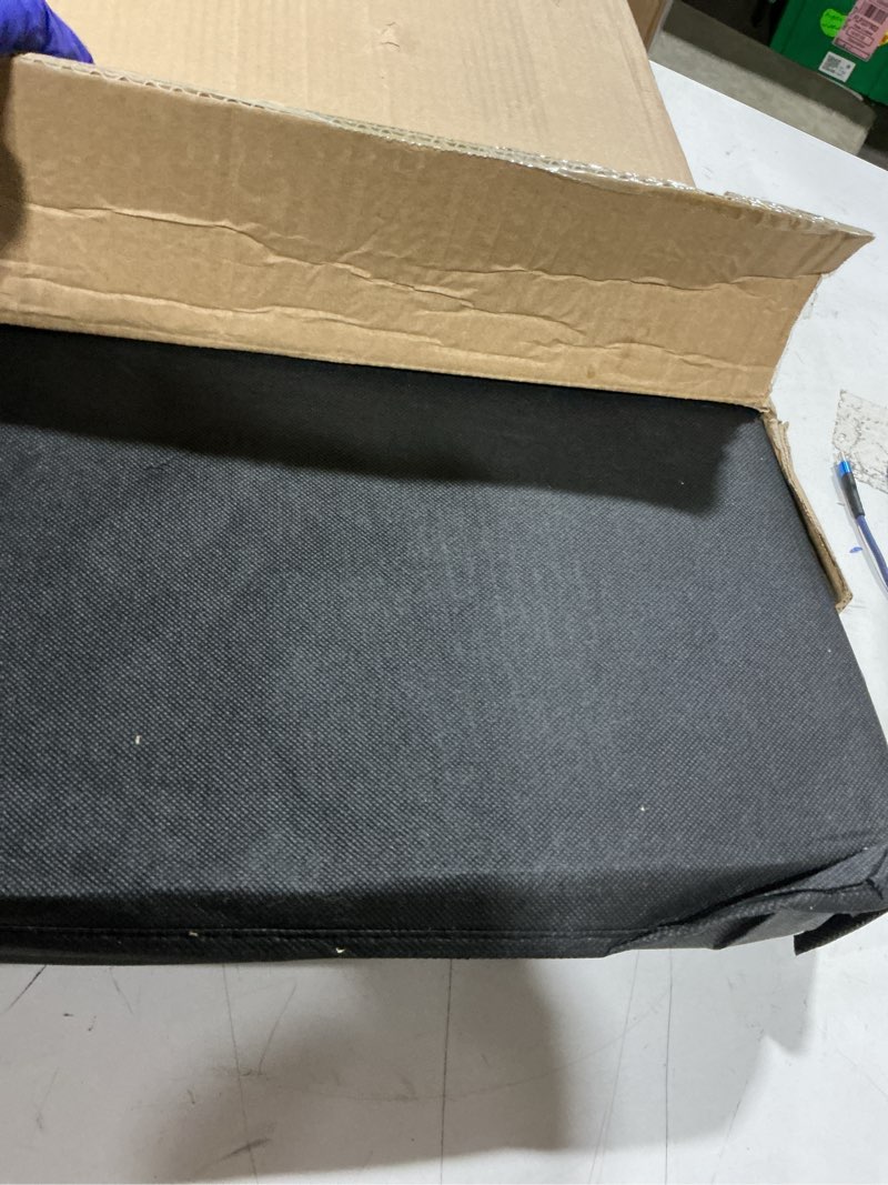 Condition photo showing As Is for floor table, altar table paulownia folding design, low meditation table for sitting on the floor japaness table tatami table (bamboo color)