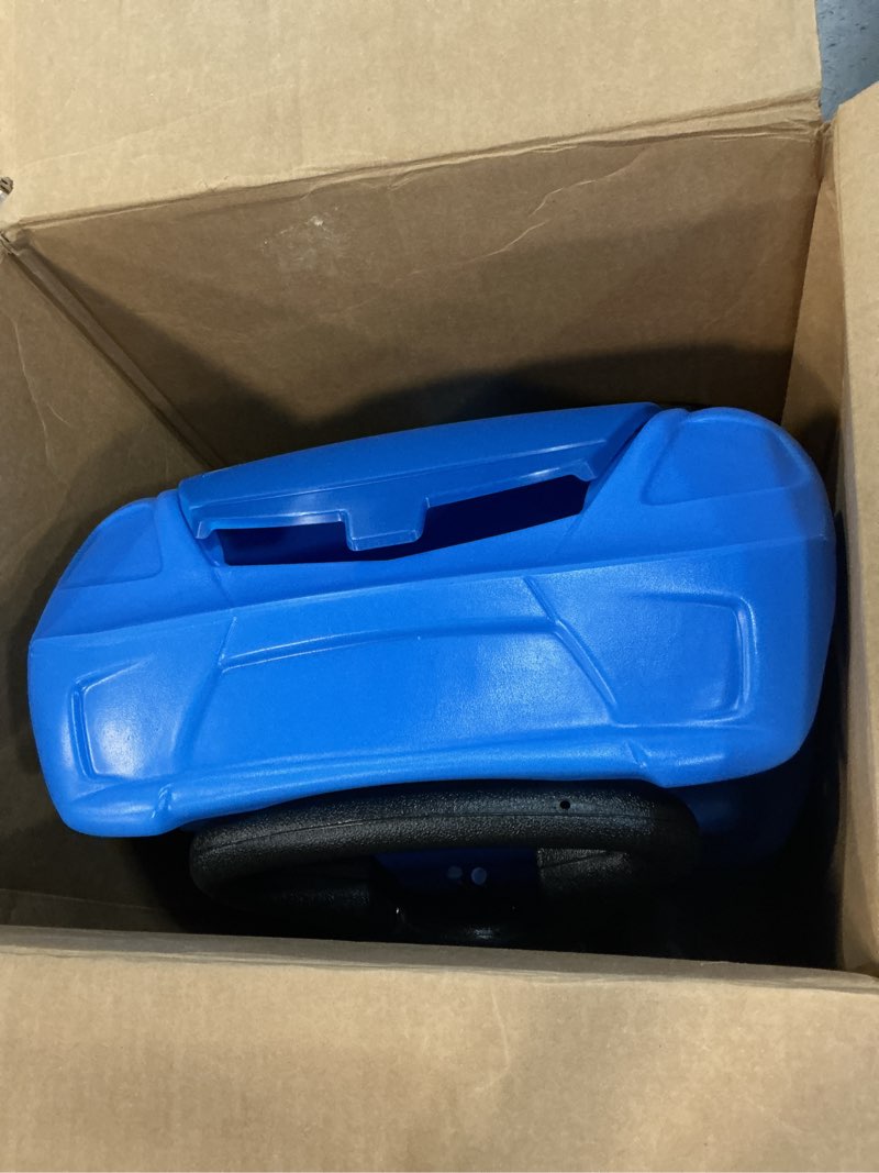 Condition photo showing Good Condition for step2 whisper ride ii buggy kids push car, ride on toy, stroller substitute, includes seat belt & horn, made of durable plastic, max weight 50 lbs., for toddlers 1.5-4 years old, blue blue large