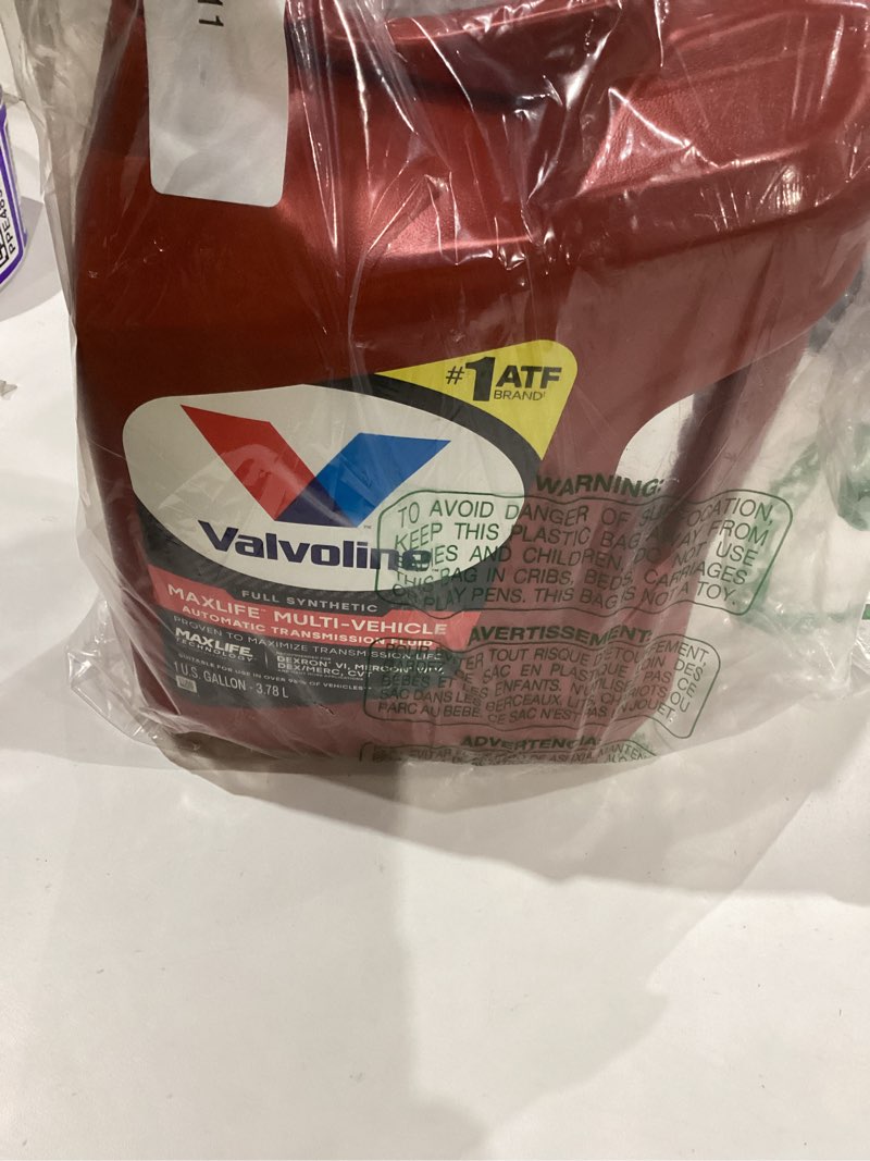 Condition photo showing New/Like New for Valvoline MaxLife Multi-Vehicle ATF Full Synthetic Automatic Transmission Fluid 1 Gallon