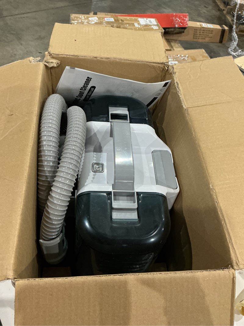 Condition photo showing Good Condition for 450w shampooer portable for couch rug sofa car seat furniture fabric wet vacuum spot handheld small water aspiradora white