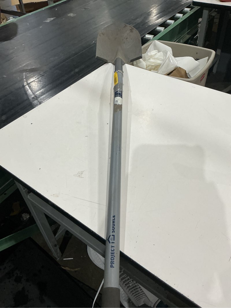 Condition photo showing As Is for project source 40-in fiberglass handle digging shovel