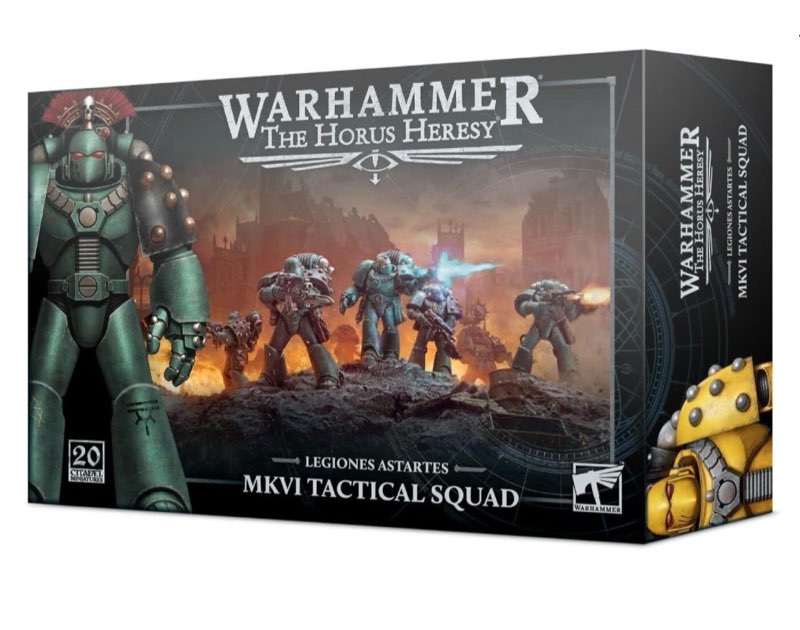 Games Workshop Warhammer Legiones Astartes MKVI Tactical Squad