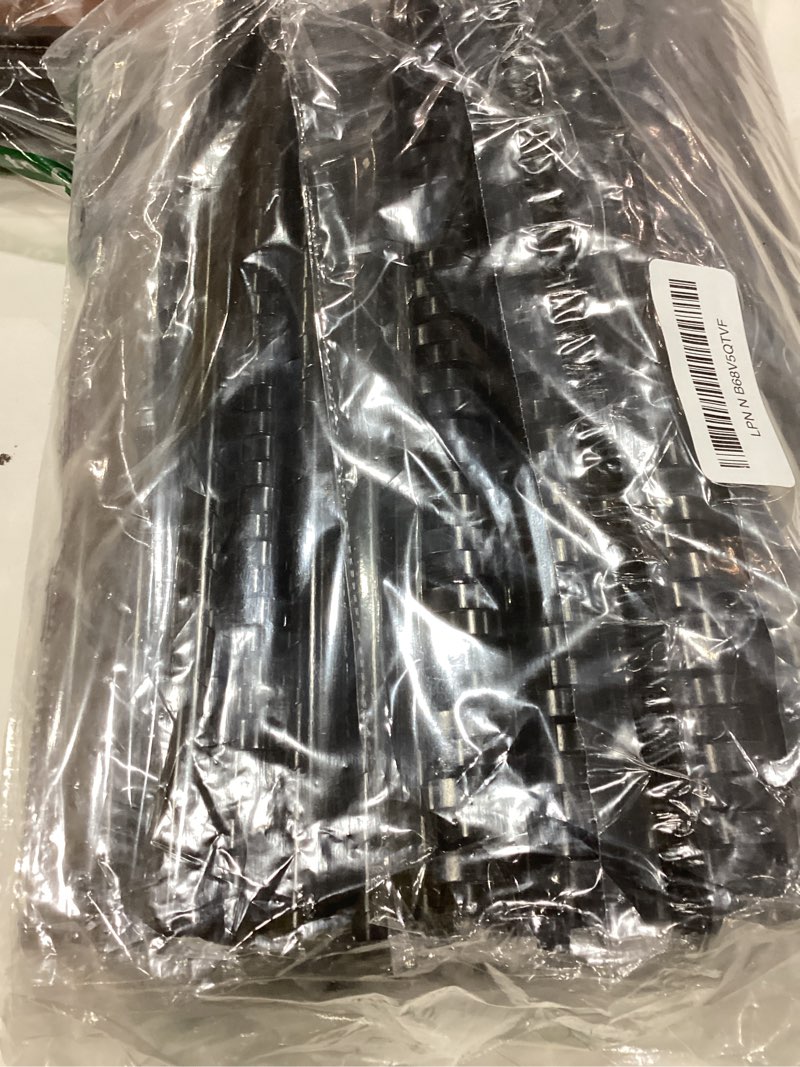 Condition photo showing As Is for TOTiyea 100 Pack 19 Ring Binding Combs, Multi Sizes, 3/8 Inch, 1/2 Inch, 5/8 Inch, 3/4 Inch, 1 Inch, Letter Size, Black Binding Comb Spines Set 3/8", 1/2", 5/8", 3/4", 1" 20 ea, 100 pack