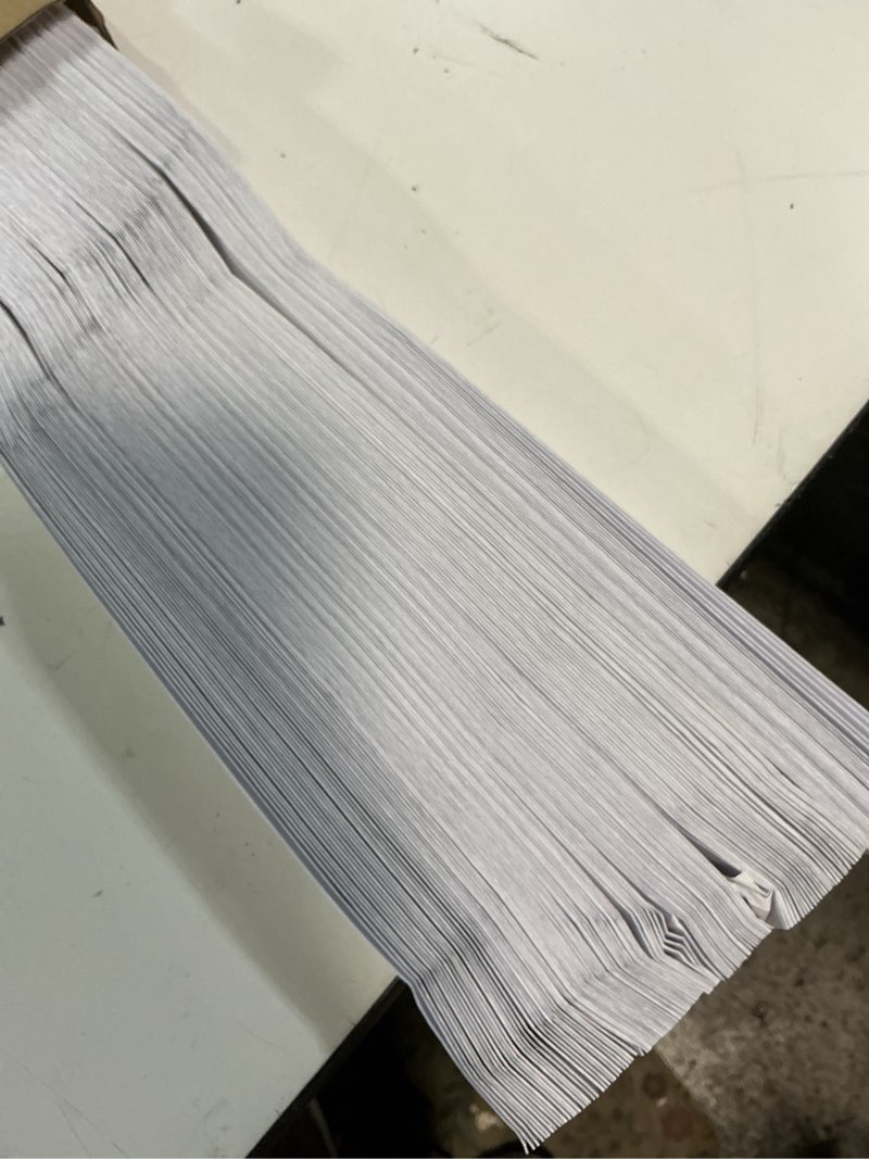 Condition photo showing Good Condition for redi shade no tools original light filtering pleated paper shade white, 36" w x 72" l, 6 pack white 36" w x 72" h