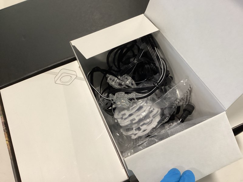 Condition photo showing New/Like New for Govee - Wi-Fi RGBIC Outdoor Permanent String Lights 100ft - White