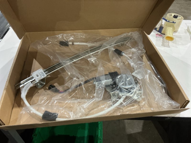 Condition photo showing Good Condition for rear left driver side power window regulator with motor compatible with 2002 2003 2004 2005 jeep liberty kj, 2006 2007 jeep liberty kj ball stud style, 748-569 rear driver side