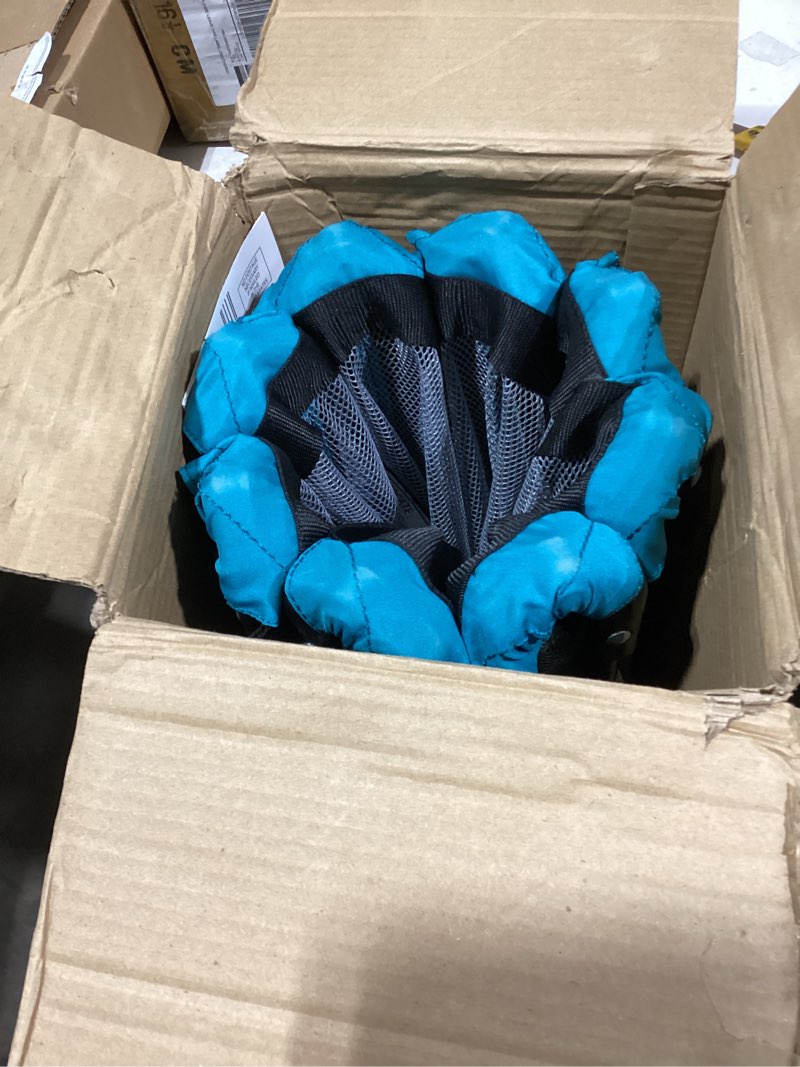 Condition photo showing Good Condition for regalo my play deluxe extra large portable play yard indoor and outdoor, bonus kit, washable, teal, 8-panel