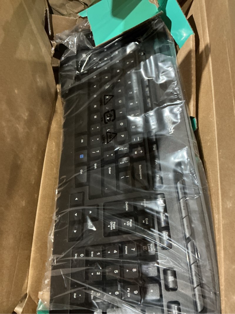 Condition photo showing Good Condition for logitech mk335 quiet wireless keyboard and mouse combo - black/silver keyboard and mouse combo wireless, ambidextrous