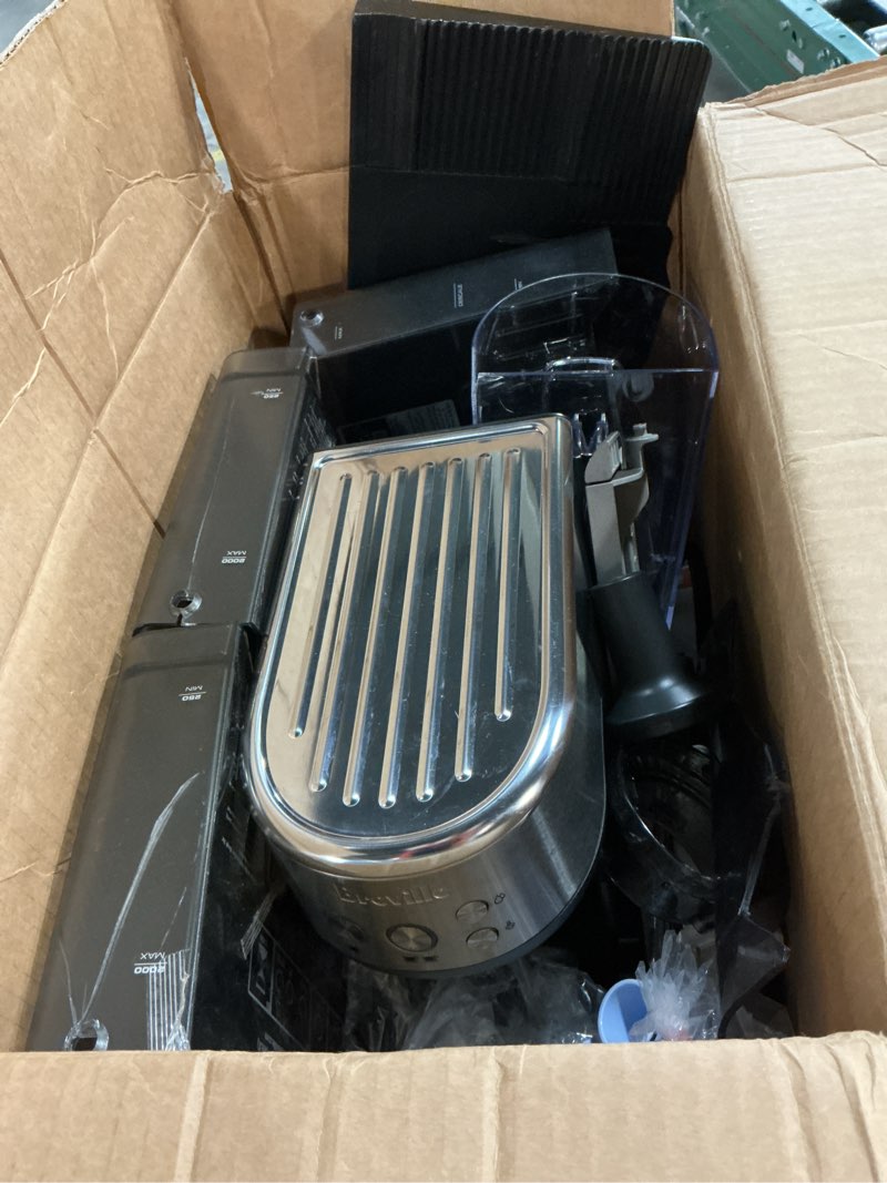 Condition photo showing As Is for Breville Bambino Espresso Machine BES450BSS, Brushed Stainless Steel