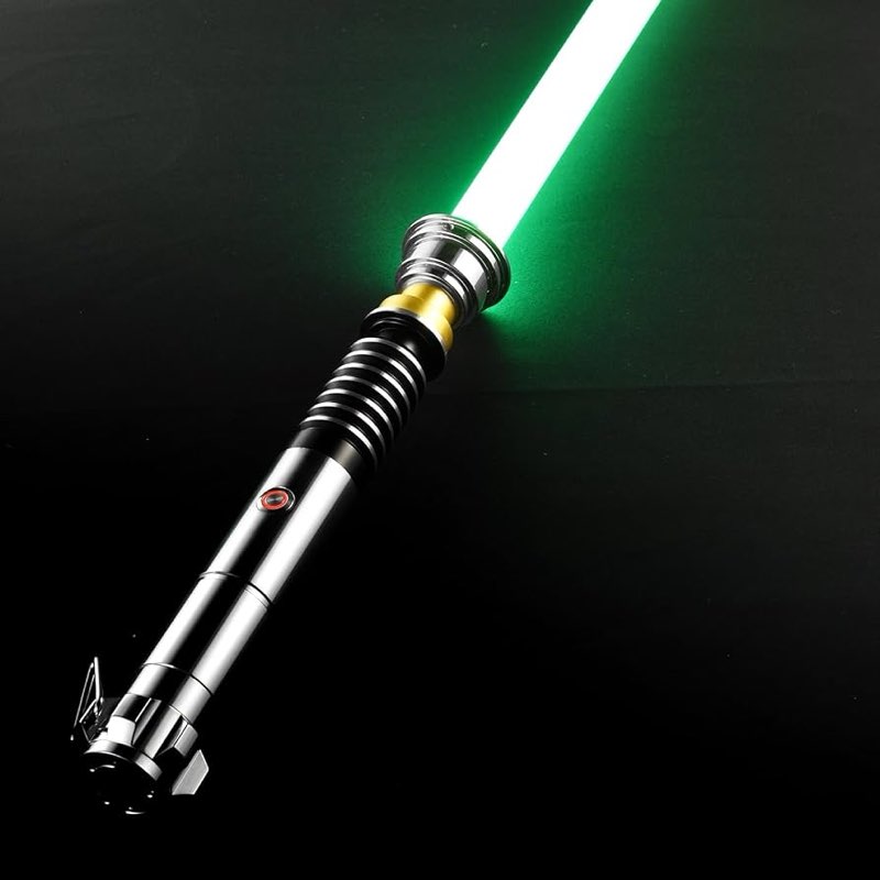 LIHTJOYFUN Lightsaber,Metal Dueling Light Saber,Smooth Gesture Swing,USB Rechargeable Lightsabers wi