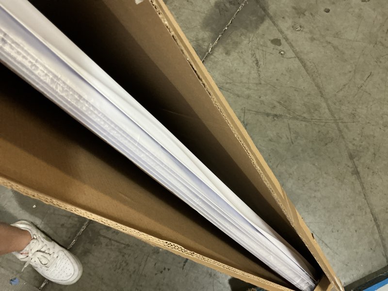 Condition photo showing Good Condition for art3d white large pvc 3d wall panels for interior wall décor, drop ceiling tile 2x4, 3d textured wavy wall panels decorative, pack of 6 tiles(47.2"×23.6")
