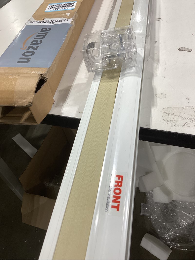 Condition photo showing Good Condition for MYshade 1.5-Inch Cellular Cordless Light Filtering Shades,Thermal Insulating Noise Reducing Waterproof Blinds,Honeycomb Window Treatments for Indoor Light Control (White-Custom) White-light Filtering custom-size (beige)