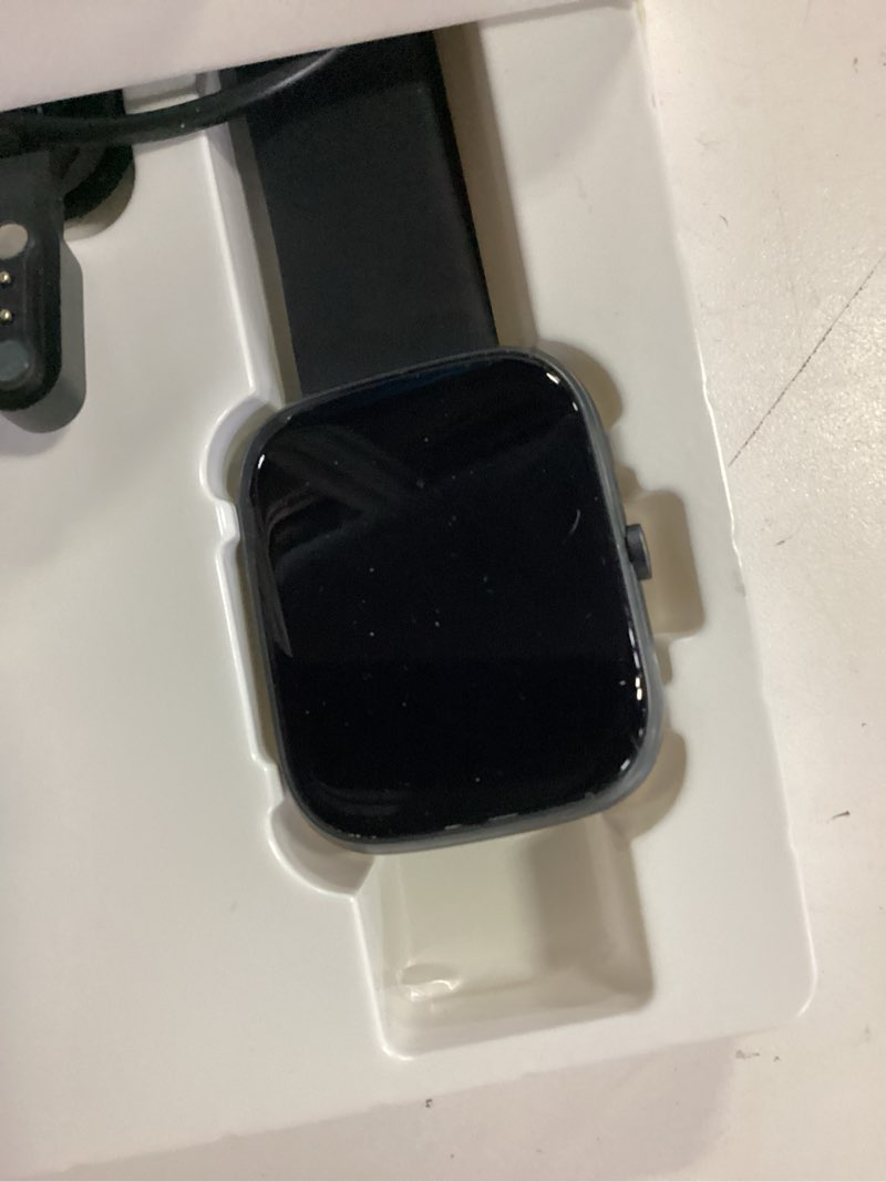 Condition photo showing Good Condition for smart watch for android and iphone, ip68 waterproof smartwatch for women men 100+ sports modes 1.91-inch fitness tracker, smart watch with bluetooth call(answer/make calls), for gift black