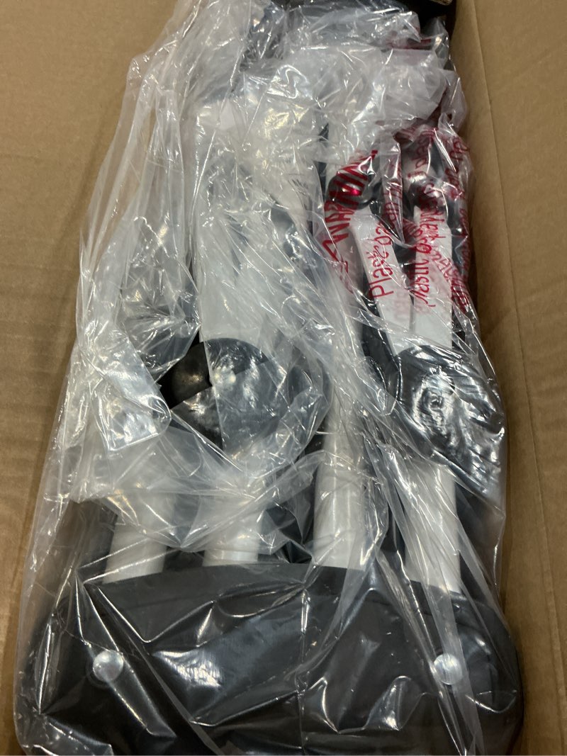 Condition photo showing New/Like New for Dream On Me Karley Bassinet, Award Winner Lightweight Travel Baby Bassinet, Foldable Bedside Sleeper, Adjustable Double Canopy, Spacious Design, Soft Fabric, Storage Basket – Black and White