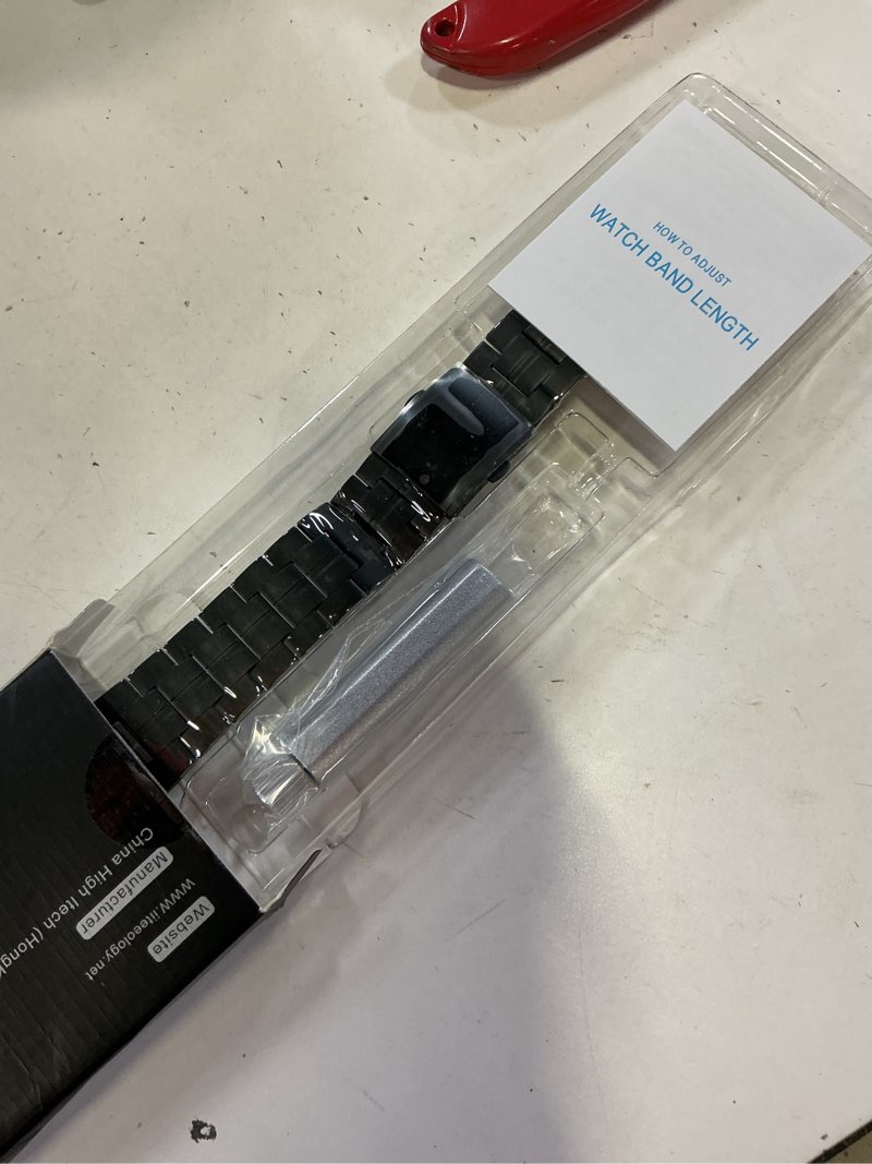 Condition photo showing New/Like New for iiteeology compatible with apple watch ultra 3 band, ultra 2 ultra series 11 10 46mm genuine titanium apple watch bands for men black titanium ultra 3/ultra 2/ ultra/series 11-10 46mm