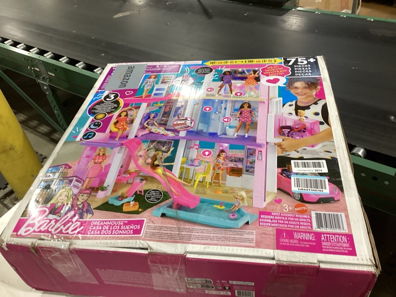 Condition photo showing Good Condition for Barbie DreamHouse Dollhouse with 75+ Accessories and Wheelchair Accessible Elevator, 10 Play Areas, 3 Custom Light Settings & Music (Amazon Exclusive)