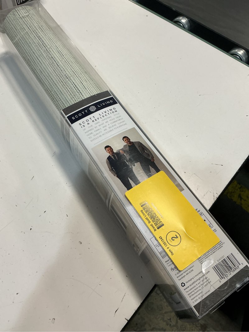 Condition photo showing New/Like New for scott living 30.75-sq ft mist vinyl textured abstract 3d self-adhesive peel and stick wallpaper