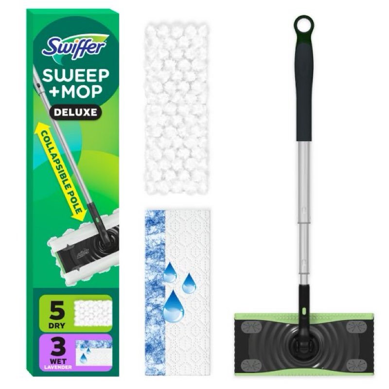 swiffer sweep +mop balayer + laver
