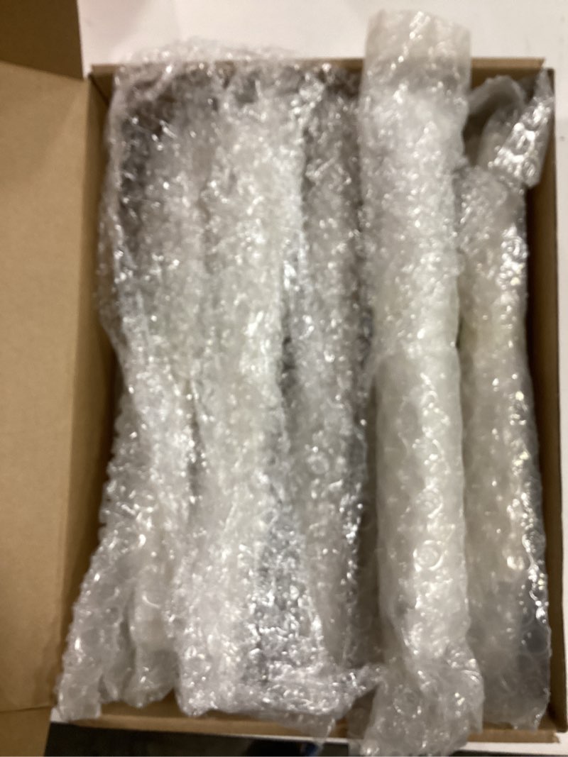 Condition photo showing New/Like New for Nuanchu 12 Pcs Spiral Taper Candles Set White Twisted Wax Candlesticks 7.5 Inch Short Ivory Spiral Wax Unscented Taper Candles for Wedding Birthday Christmas Thanksgiving Christmas Dinner Party Decor