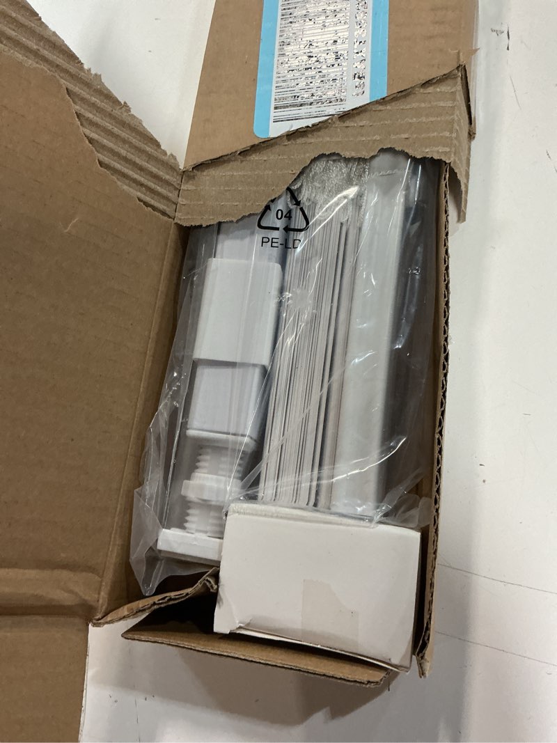 Condition photo showing Good Condition for lazblinds no tools no drill 1" vinyl mini blinds, cordless blinds for windows, light filtering horizontal window blinds & shades, 22" w x 48" h, white cordless-white 22" w x 48" h