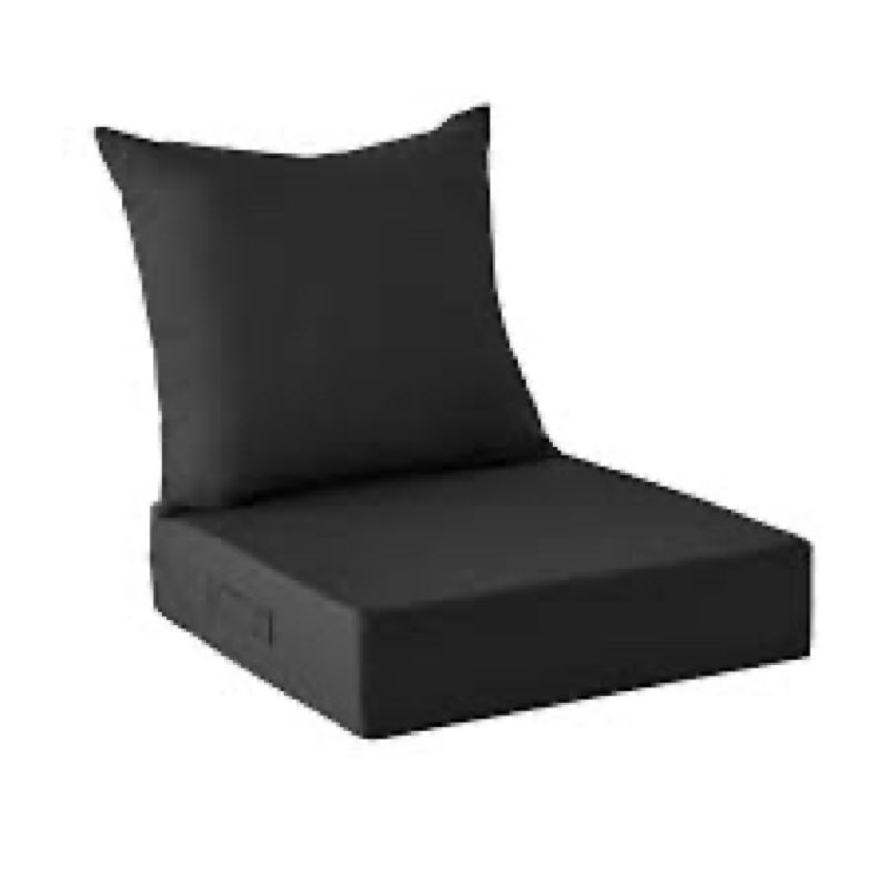 ipynbap outdoor cushions, outdoor chair cushions 24x24x4 inch, cushions for outdoor furniture with r